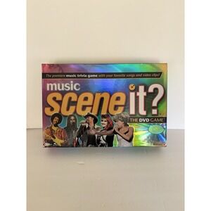 Scene It? Music Version The DVD Game COMPLETE
